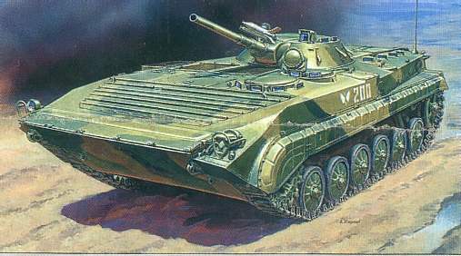 BMP-1 Russian fighting vehicle