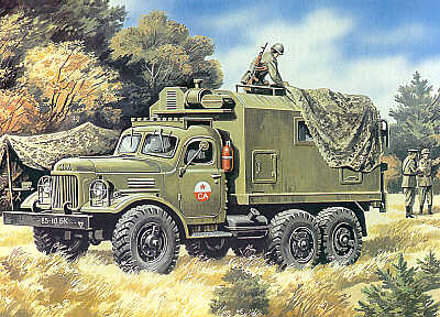 Zil-157 Soviet command truck
