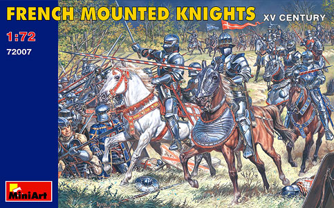  French Mounted Knights XV Century