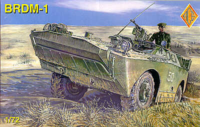 BRDM-1 Scout vehicle (rubber tyres)