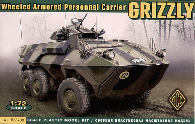 Grizzly 6x6 Personnel Carrier (rubber tyres)