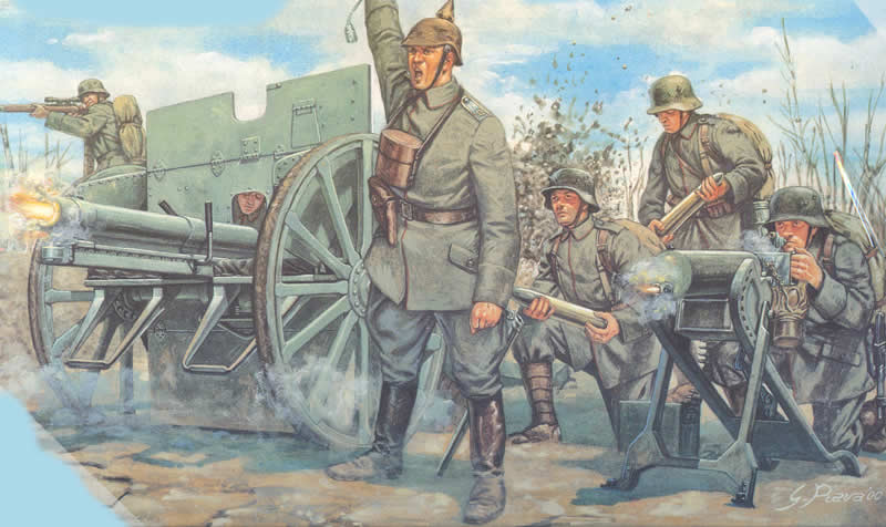 German WW1 Artillery German WW1 Artillery