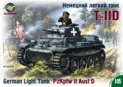 PzKpfw II Ausf D T-IID  German Light Tank WW II