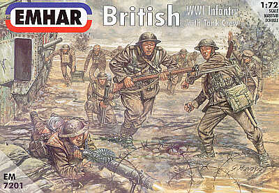 British WW1 Infantry & Tank Crew