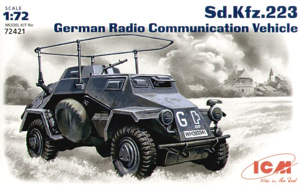 Sd.Kfz.223 WWII German radio communication vehicle