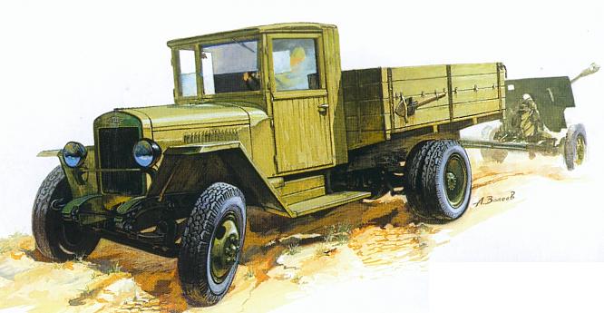 ZIS-5B Soviet WW2 Army Truck,