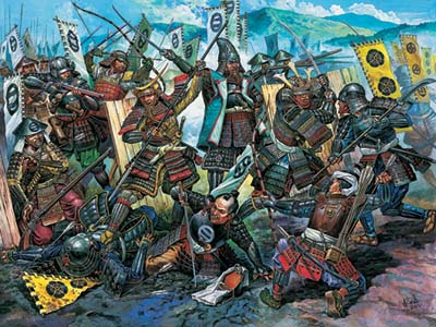 Shogun.The Battle at Okehazama 1560
